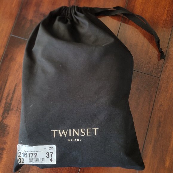 TWINSET LUXURY MILANO Suede Ankle Boots(size 6)|*SCULPTED HEEL-DRESS UP or DOWN* - Picture 16 of 16